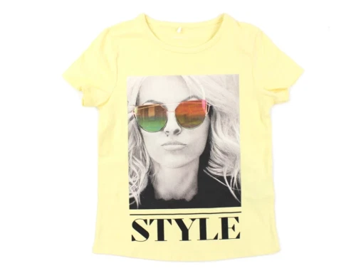 Name It t-shirt double cream